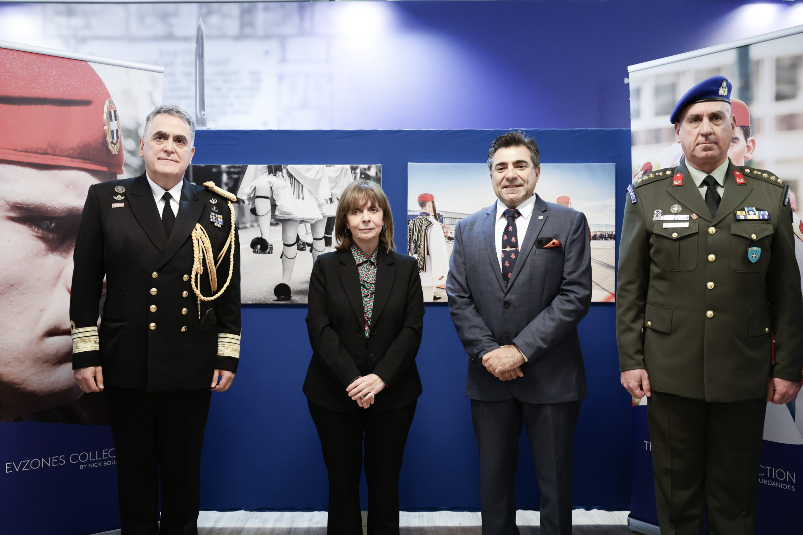 Preservation of Evzone Heritage:  Photographic Exhibition Presented to the President of Greece on a Momentous Occasion, The Presidency
