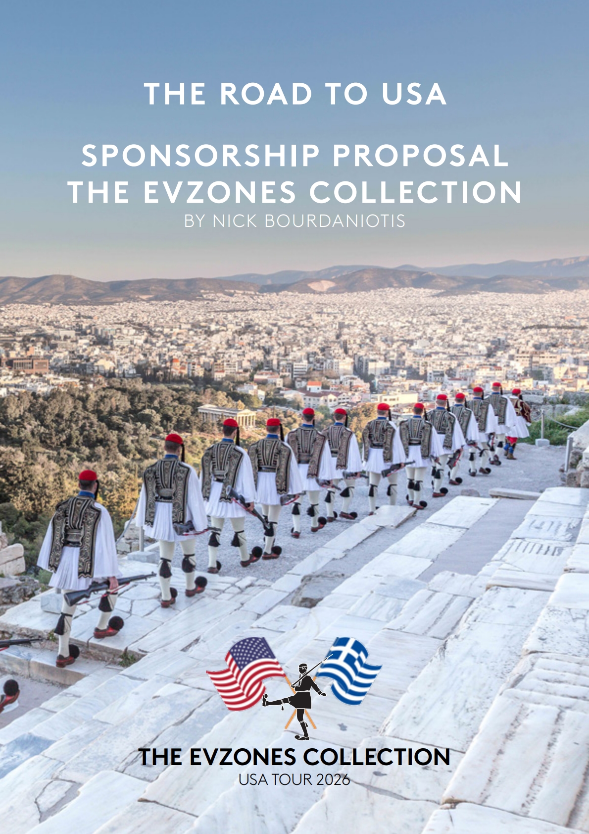 The Evzones Collection USA tour Nick Bourdaniotis