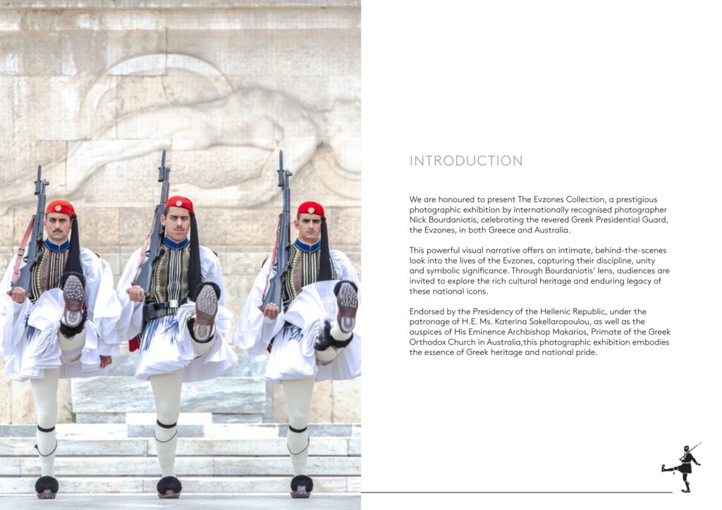 The Evzones Collection USA tour Nick Bourdaniotis