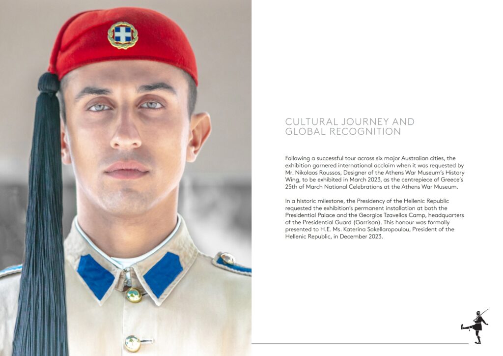 The Evzones Collection USA tour Nick Bourdaniotis