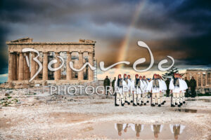 Spectrum of the Sacred Guard, Evzones photograph by Nick Bourdaniotis